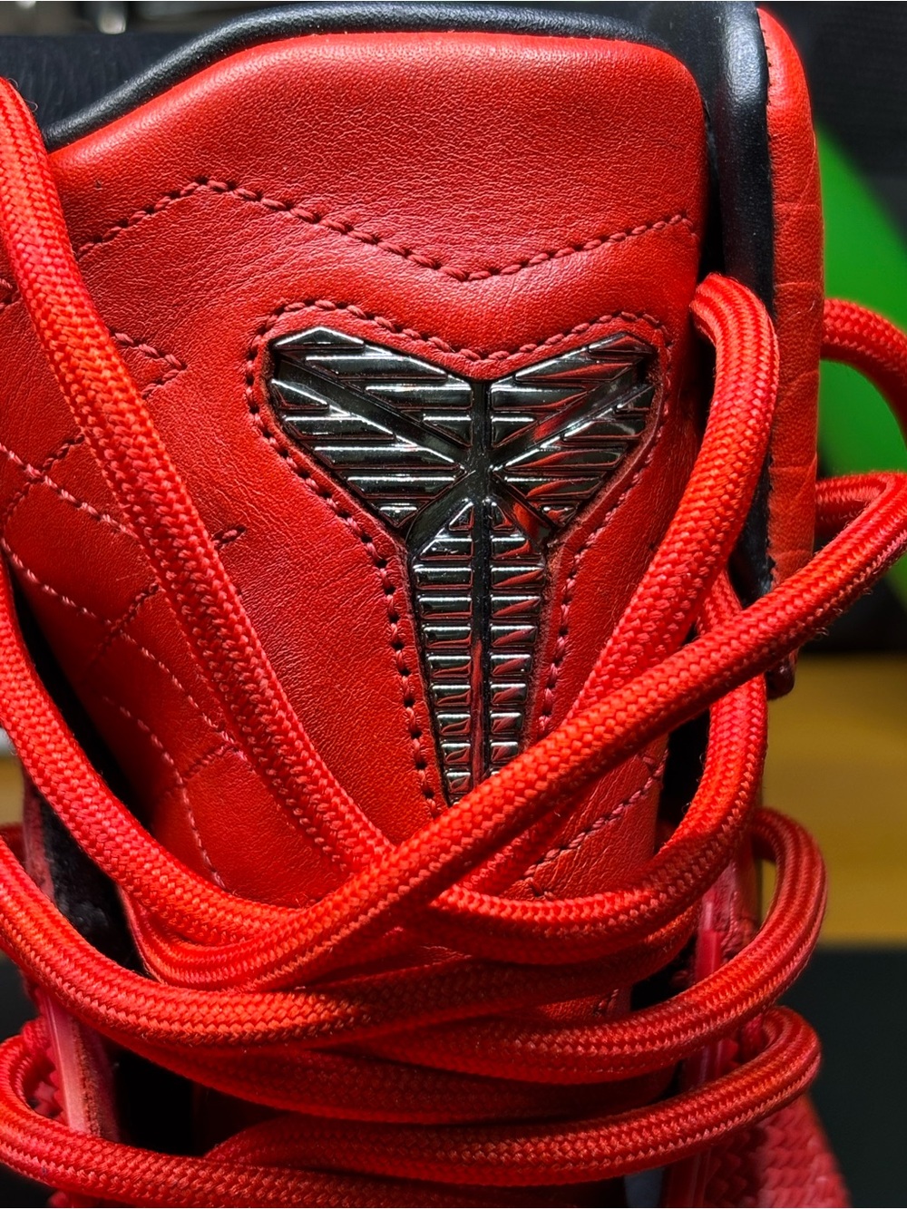 NIKE KOBE 9 KRM EXT HIGH RED MAMBA SNEAKERS. - Picture 6 of 16